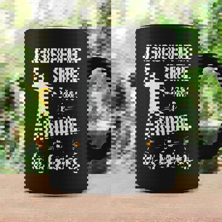 Mec Simple J'aime Le Handball Apéro Handballeur Humour Noël Tasse Idées cadeaux