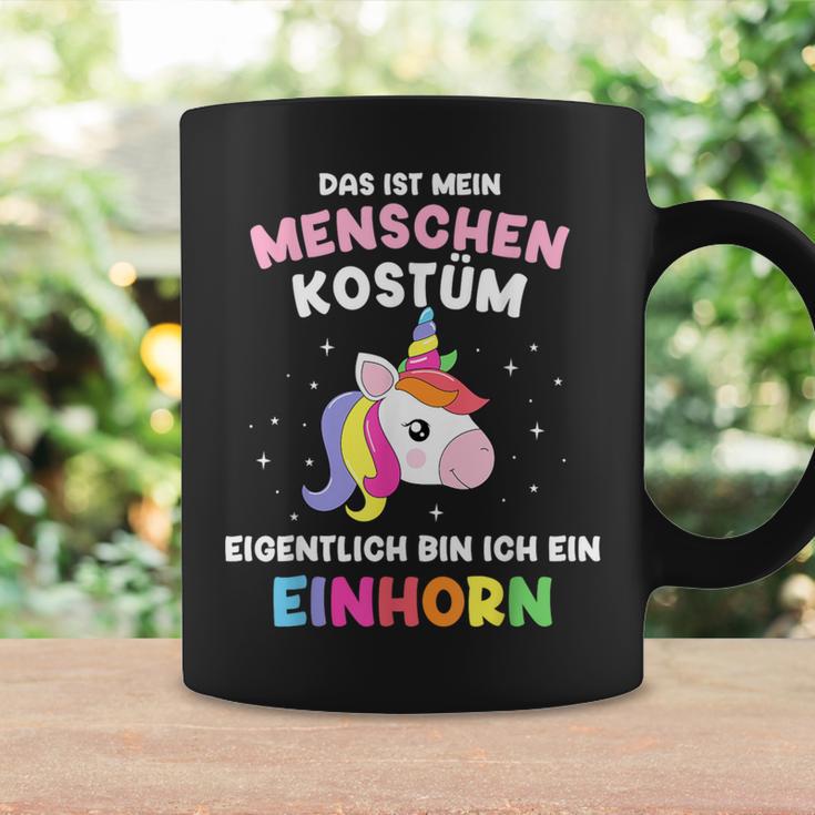 Mein Menschen Bin Einhorn For Carnival Tassen Geschenkideen