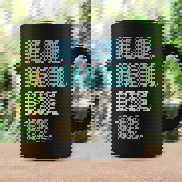Mejor Marido Desde 1992 33 Aniversario De Boda 33 Años Taza de café Ideas de regalos