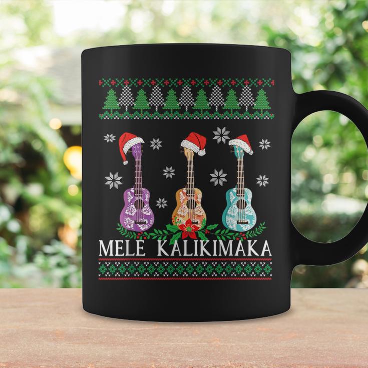 Mele Kalikimaka Hawaiian Christmas Ukulele Ugly Tassen Geschenkideen