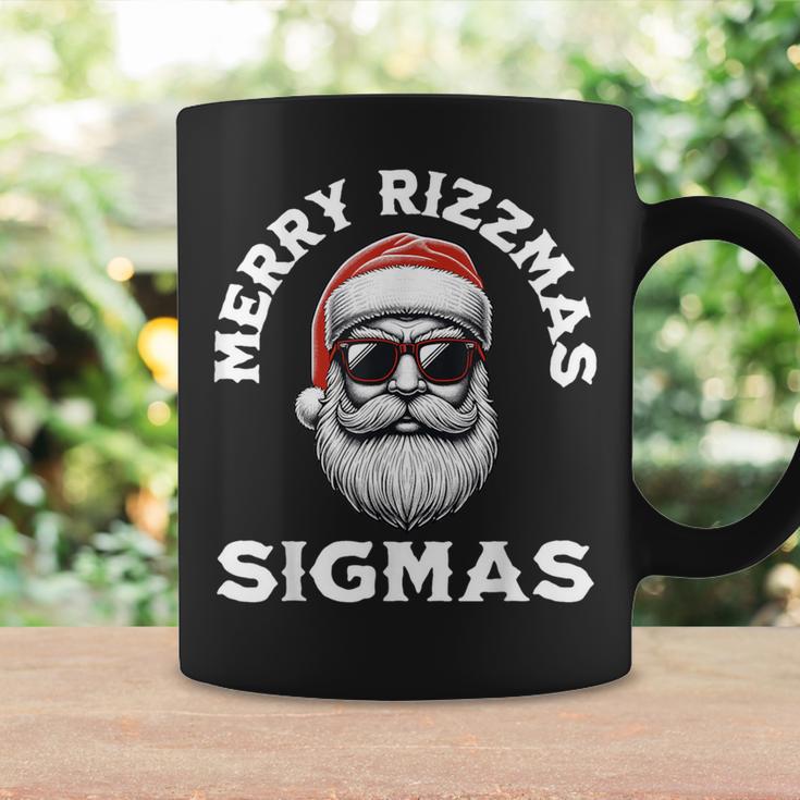 Merry Rizzmas Sigmas Rizz Christmas Santa N Gen Alpha Tassen Geschenkideen