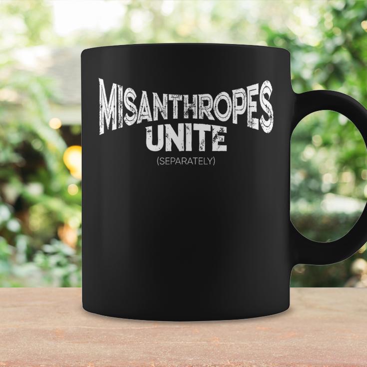 Misanthropes Unite Astociales Inverted Distressed Tassen Geschenkideen