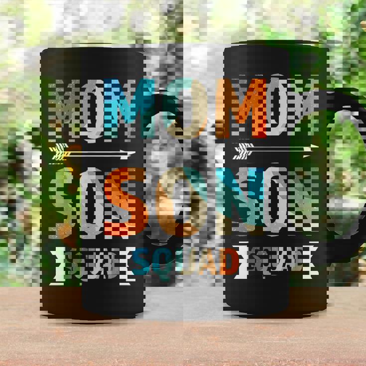 Mom Son Squad Mother Family Coffee Mug Gifts ideas