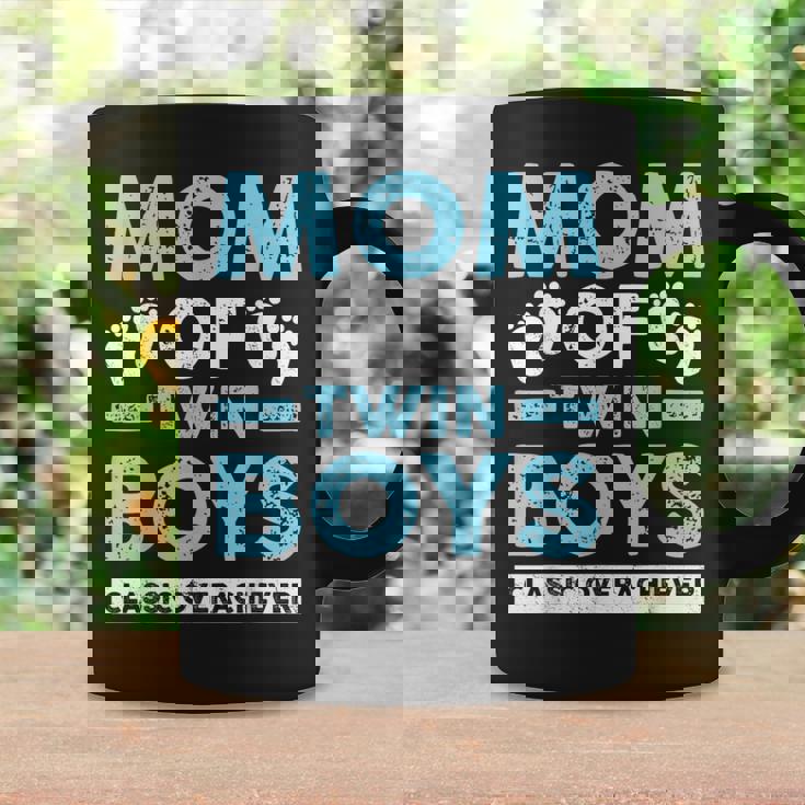 Mom Of Twin Boys Classic Overachiever Twin Mom Twin Mama Coffee Mug Gifts ideas