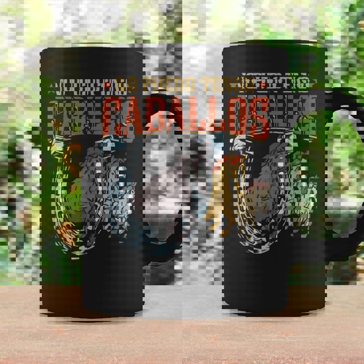 Montar Caballos Regalos No Puedo Tengo Caballos Taza de café Ideas de regalos