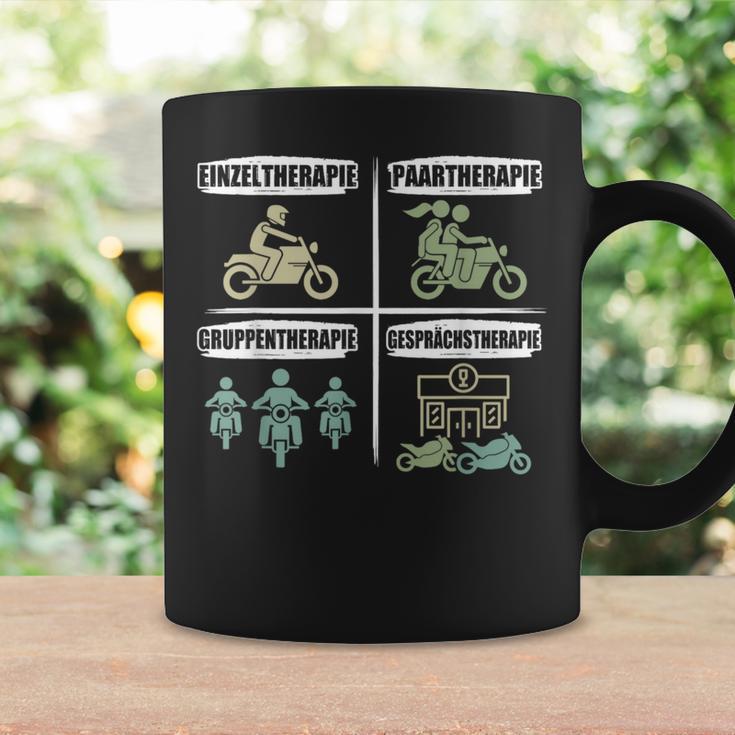 Motorcycle With Biker Slogan Tassen Geschenkideen