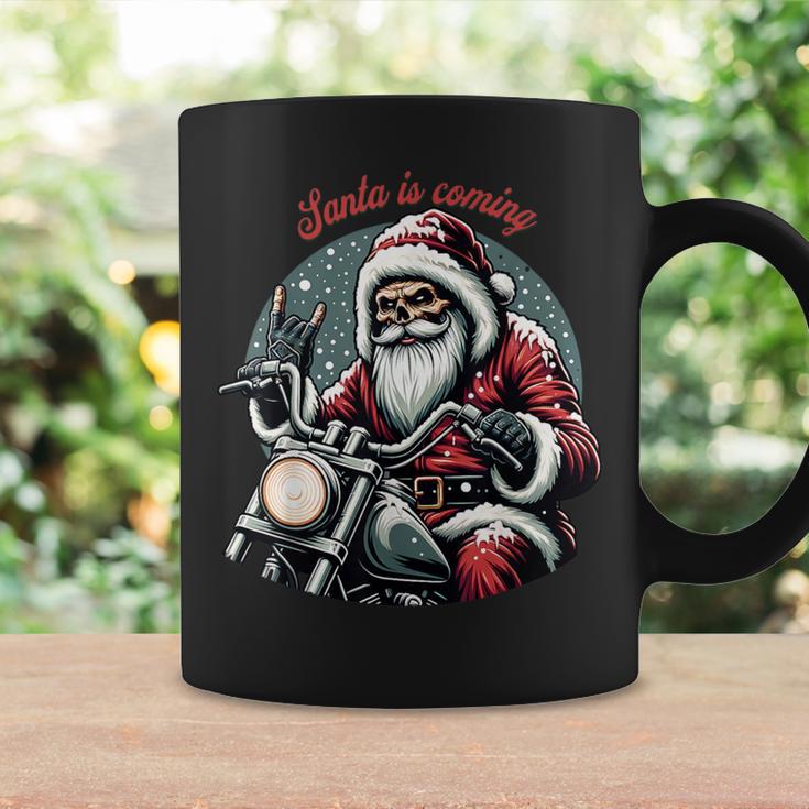 Motorcycle Santa Claus Biker Christmas & Women Tassen Geschenkideen