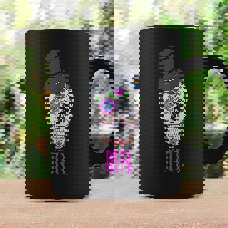Mr Sugar Intage Avec Tête De Mort Dia De Los Muertos Tasse Idées cadeaux