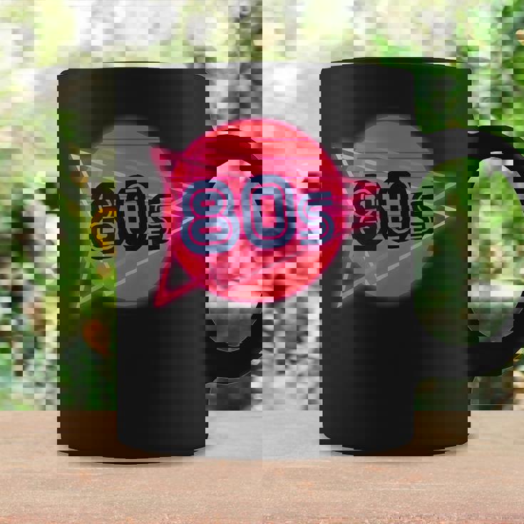 Nacido En Los Años 80 Neon Light Disco Música Cumpleaños Punk Music Taza de café Ideas de regalos