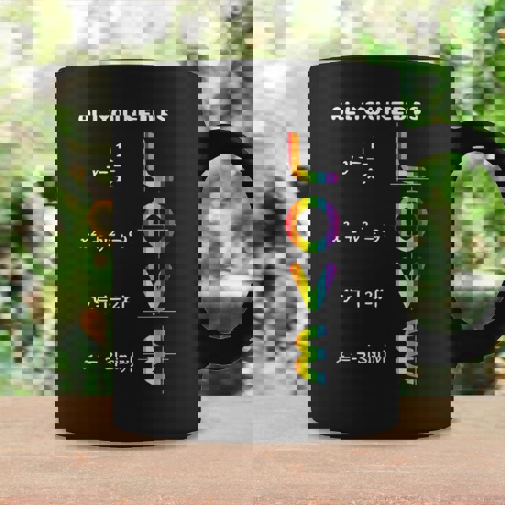 All You Need Is a Love Of LGBT Maths Pride Month Graphic Print Coffee Mug Gifts ideas