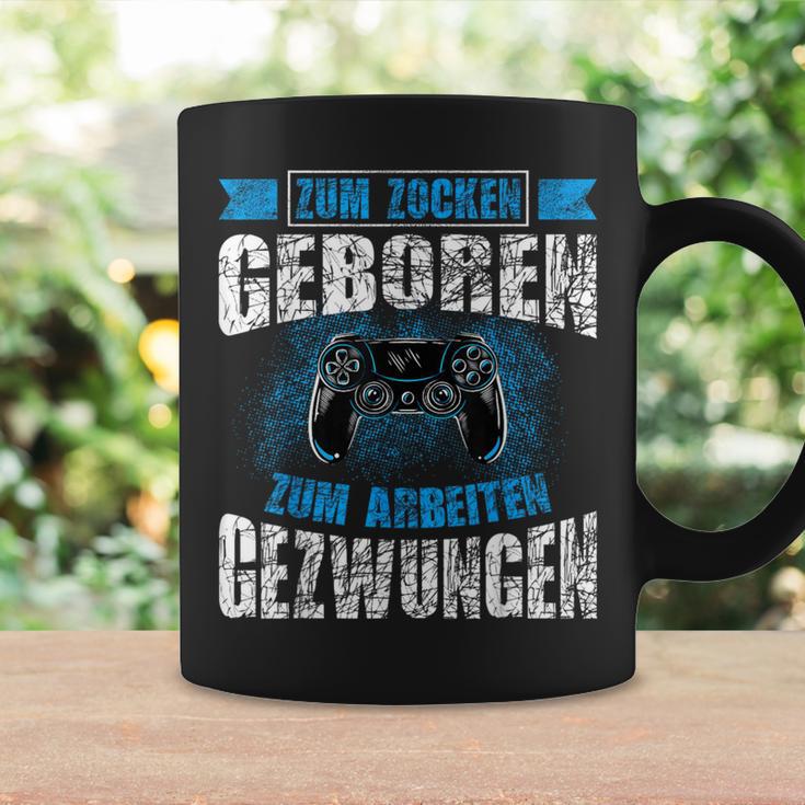 Nerd Gamer Zum Zocken Geboren Zum Arbeiten Zwungen S Tassen Geschenkideen