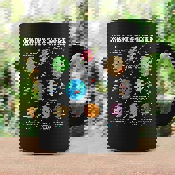 Neurodiverse Universe Space Planet Special Education Teacher Coffee Mug Gifts ideas