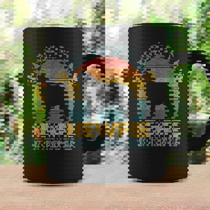 Newfoundland Dog Newfie Owner Retro Vintage Graphic Print Coffee Mug Gifts ideas