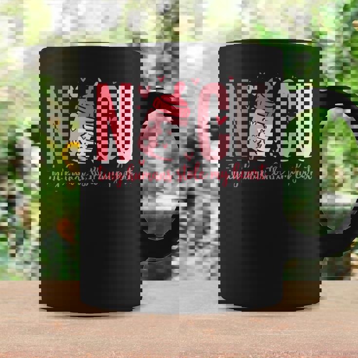 Nicu Nurse Tiny Humans Stole My Heart Valentine's Day Coffee Mug Gifts ideas