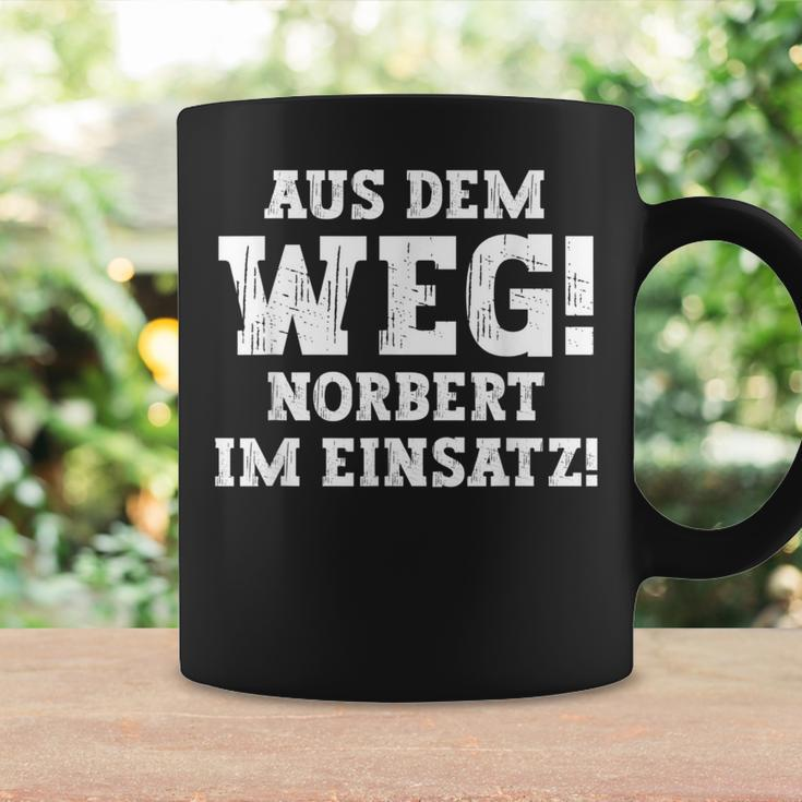 Norbert Saying Aus Dem Weg First Name Norbert Tassen Geschenkideen