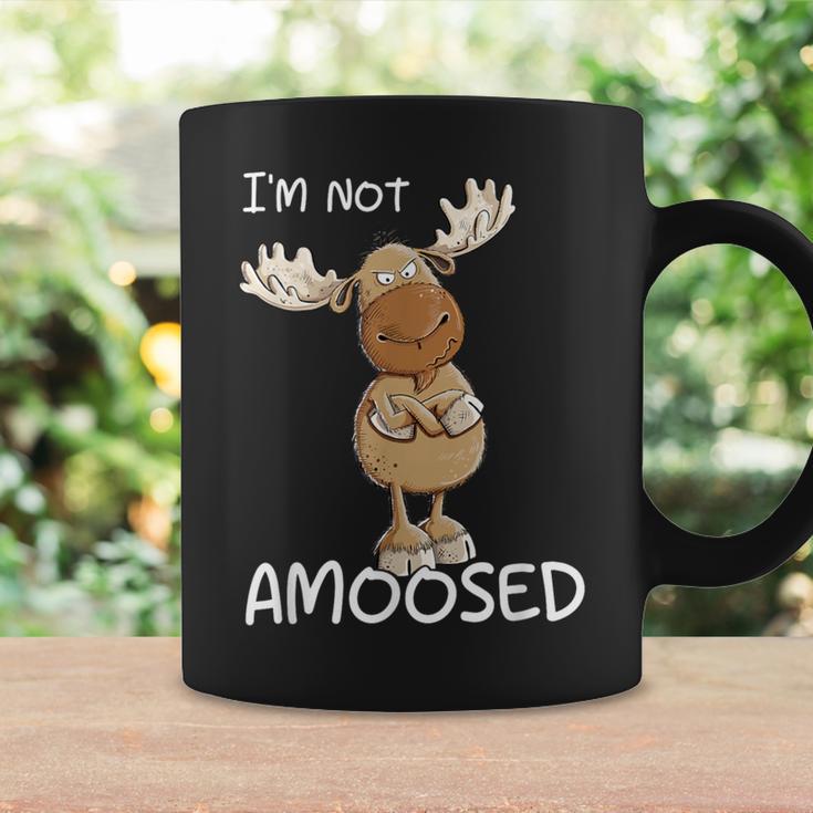 Not Amoosed Moose I Nö Fun Elk Word Game I No Statement Tassen Geschenkideen