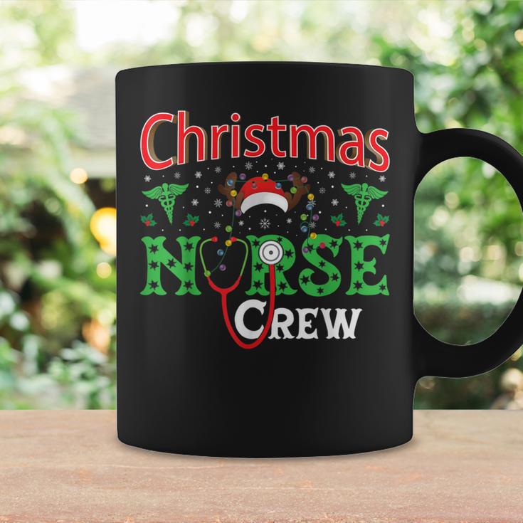 Nurse Christmas Reindeer Christmas Nurse Crew Tassen Geschenkideen