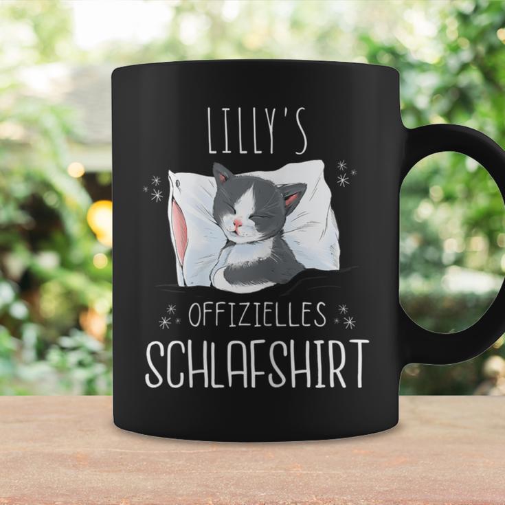 Official Cat Sleep Personalised Name Lilly Tassen Geschenkideen