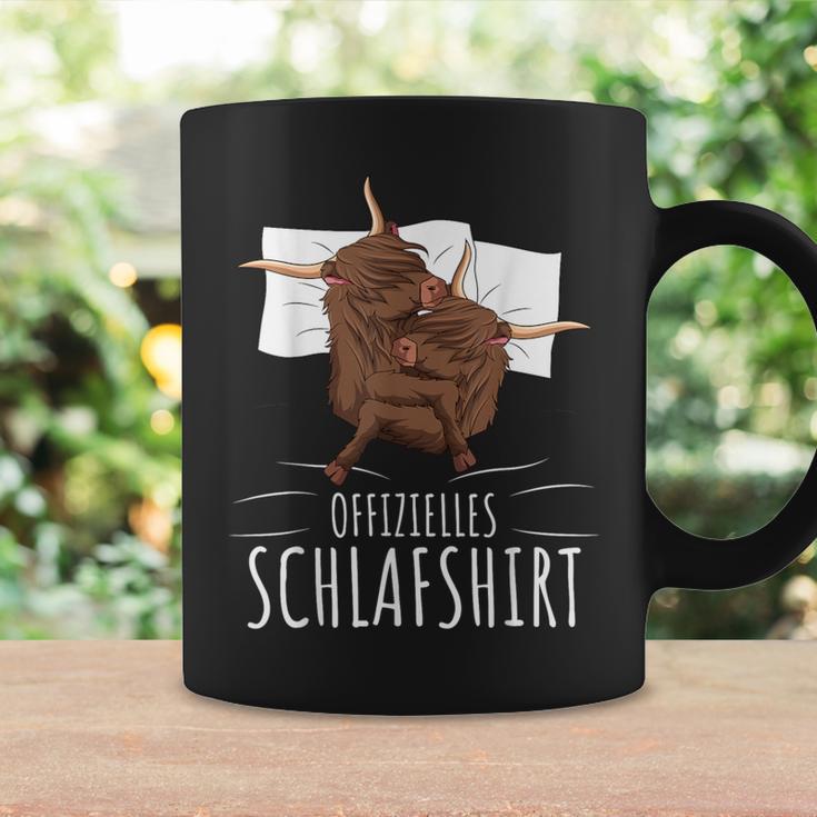 Official Scottish Highland Cow Sleep Tassen Geschenkideen