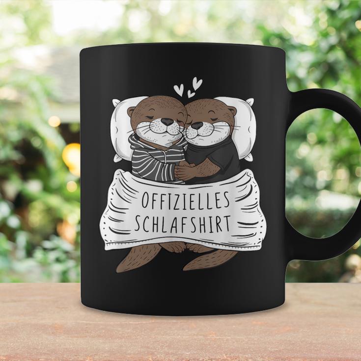 Official Sleep Cute Otter Couple Sleep Tassen Geschenkideen