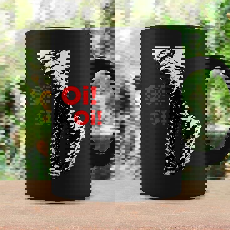 Oi Oi Skinhead Ska Street Punk Hardcore Punk Taza de café Ideas de regalos