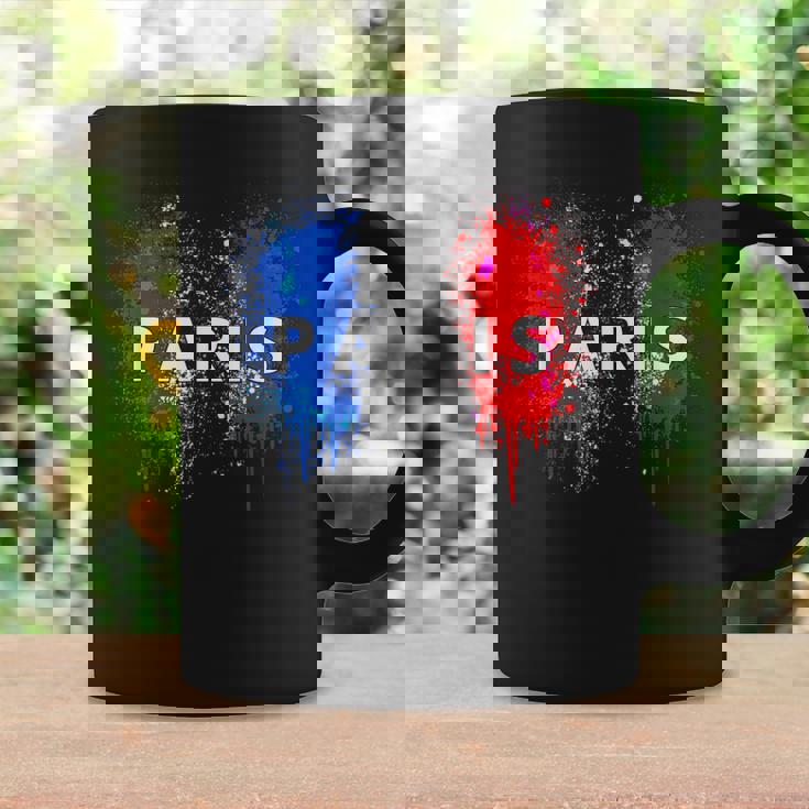 París Francia Bandera Recuerdos Recuerdos París Ciudad Del Amor Francia Taza de café Ideas de regalos