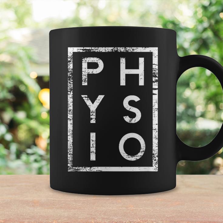 Physio Minimalism Physiotherapist Tassen Geschenkideen