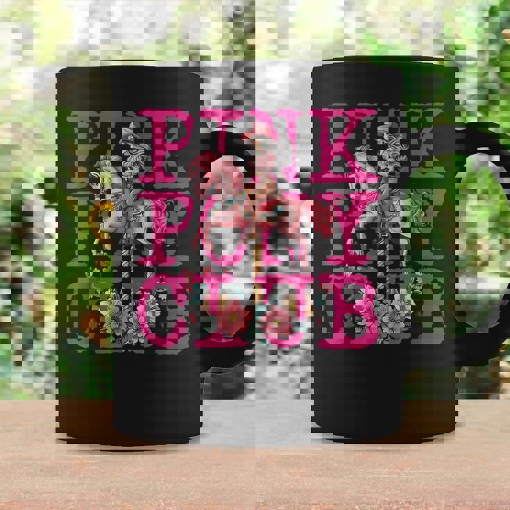 Pony And Heels Lover Pink Girls Clubs Cowgirl Coffee Mug Gifts ideas