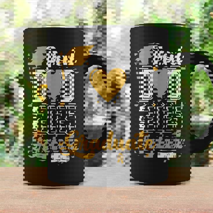 Proud Dad Of A 2025 Graduate Senior 2025 Class Of 2025 Grad Graphic Print Coffee Mug Gifts ideas