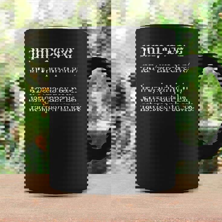 Pump Cover Definition Funda Para Bomba De Gimnasio Para Hombre De Gran Tamaño Taza de café Ideas de regalos