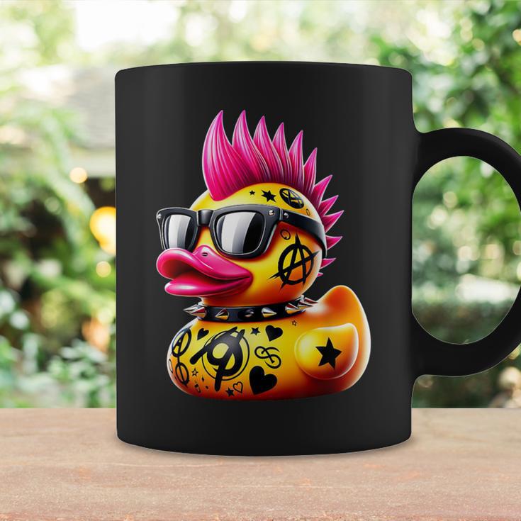 Punk Duck Duckling Punk Rocker Animal Lover Tassen Geschenkideen