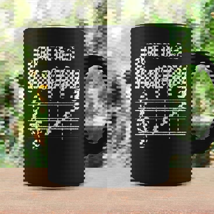 Put On A Happy Face Music Gráfico Divertido Para El Músico Taza de café Ideas de regalos