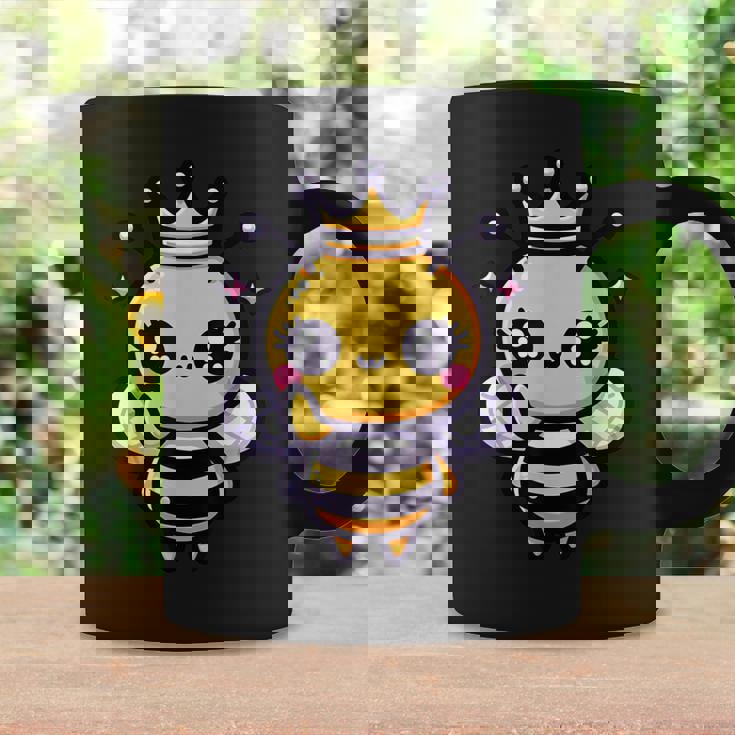 Queen Bee Crown Girls Honey Hive Bee Keeper Bee Coffee Mug Gifts ideas
