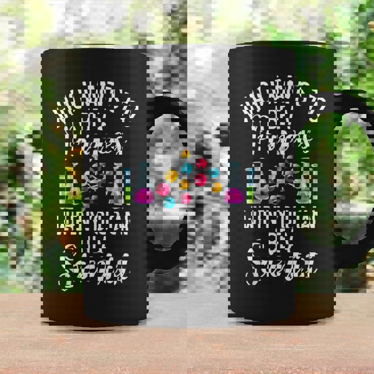 Quién Quiere Ser Princesa Cuando Puedes Ser Un Nerd Científico Taza de café Ideas de regalos
