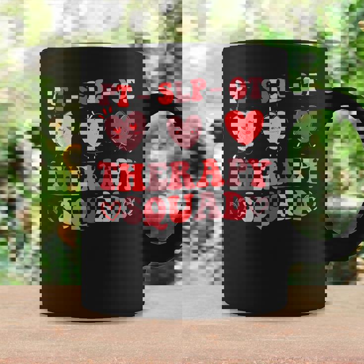 Therapy Squad Slp Ot Pt Team Cute Valentine's Day Coffee Mug Gifts ideas
