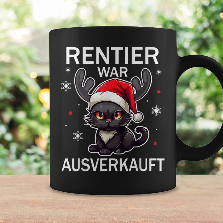 Reindeer Was Out Sold Cats Christmas Tassen Geschenkideen