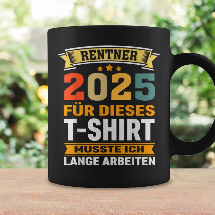 Retirement 2025 Retirement Pension Decoration Retirees 2025 Tassen Geschenkideen