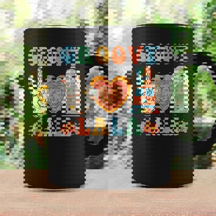 Retro Groovy Lala Grandma Hippie Family Matching Coffee Mug Gifts ideas