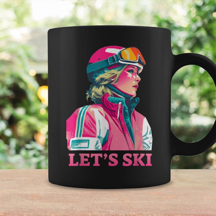 Retrointage Ski 80Er 90Er Jahre Skifahren Outfit Herren Damen Tassen Geschenkideen