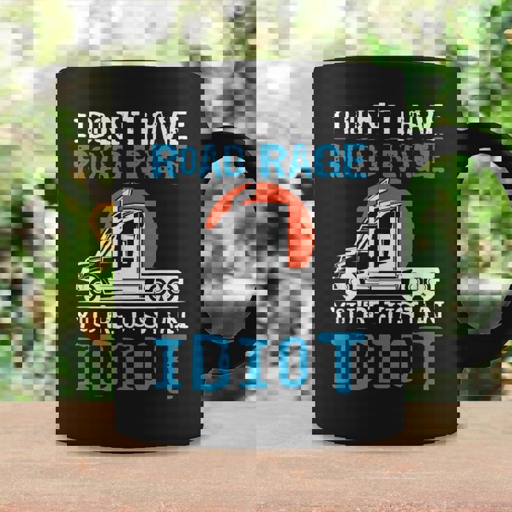 Road Rage Truck Driving Diesel Fuel Vehicle Trucker Graphic Print Coffee Mug Gifts ideas
