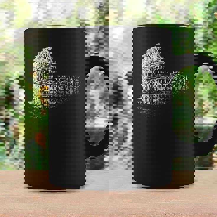 Roma Coliseo Italia Italia Anfiteatro Romano Me Encanta Roma Taza de café Ideas de regalos