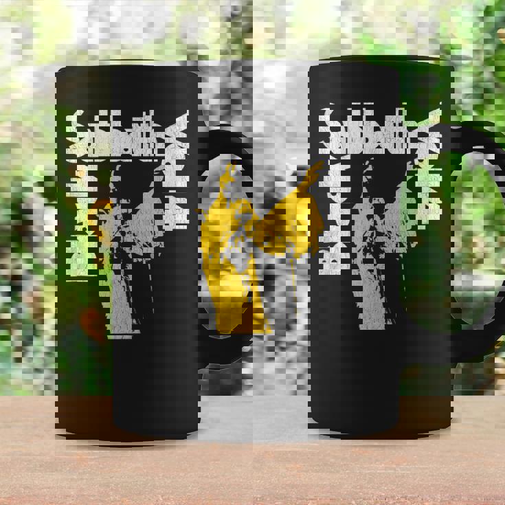 Sabbathol 4 Heavy Metal Music Sin Mangas Taza de café Ideas de regalos