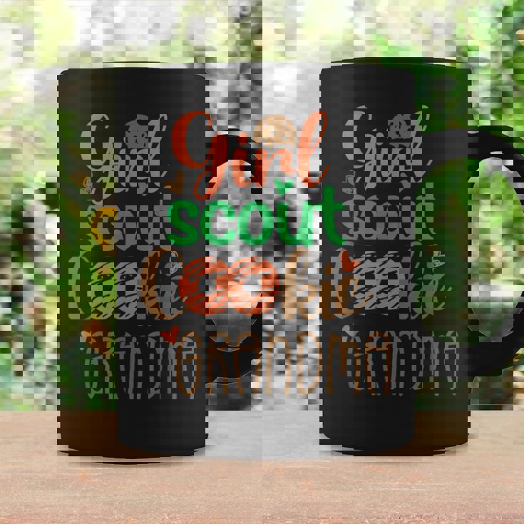 Scout For Girl Cookie Grandma Scouting Family Matching Coffee Mug Gifts ideas