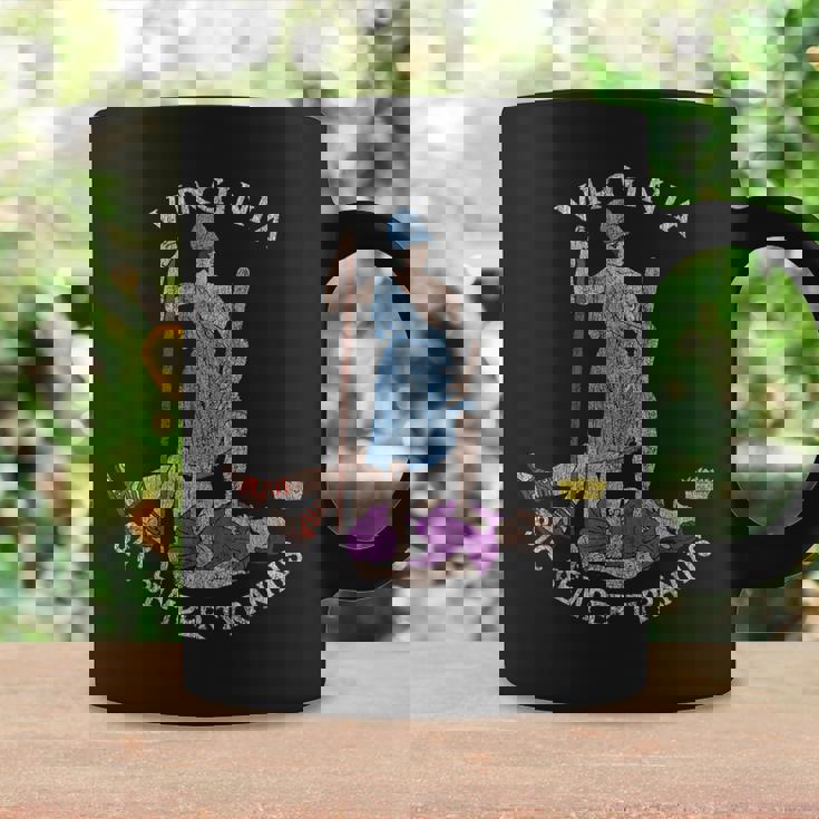 Sellointage Deirginia Sic Semper Tyrannis Taza de café Ideas de regalos