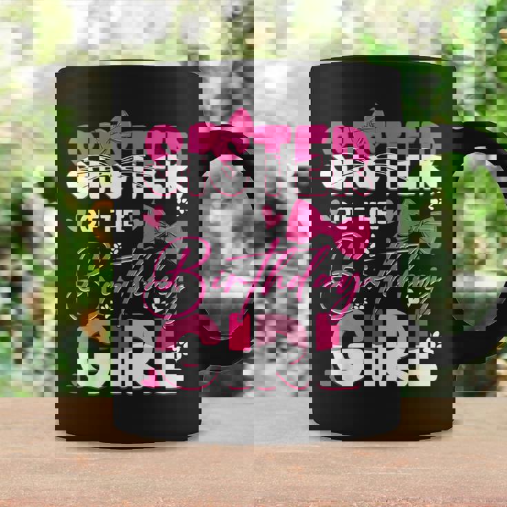Sister Of The Birthday Girl Cat Kitty Family Matching Coffee Mug Gifts ideas