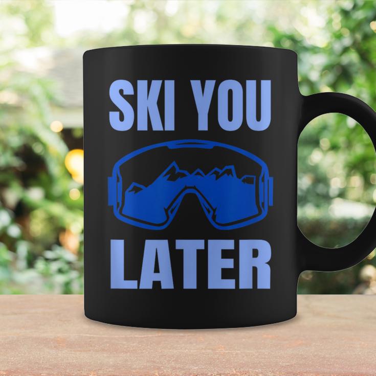 Ski You Later Ski Sayings Skiing Ski Sports Tassen Geschenkideen