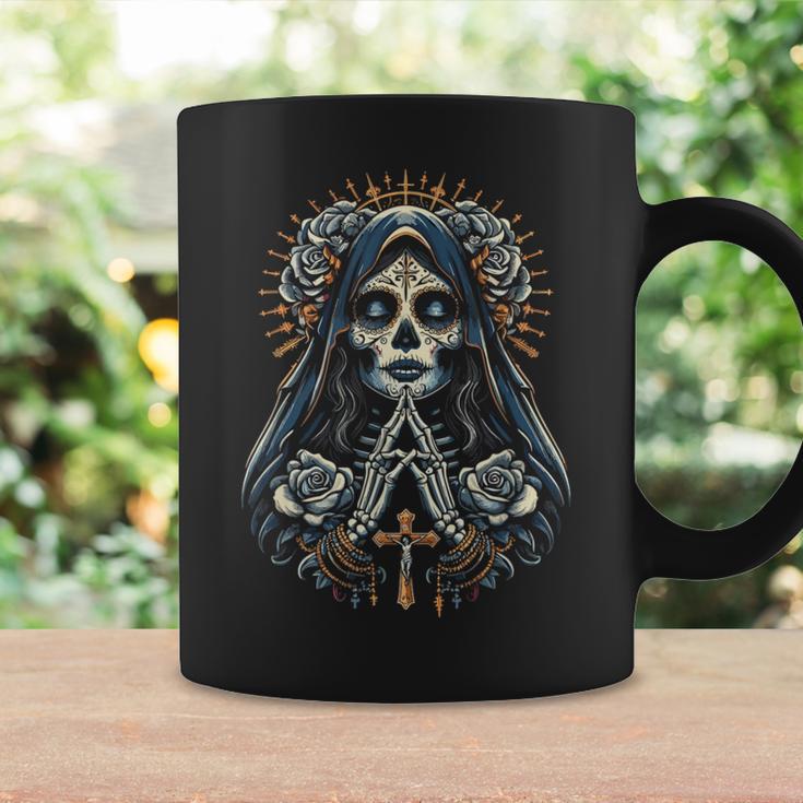 Skull Santa Muerte Christian Tassen Geschenkideen