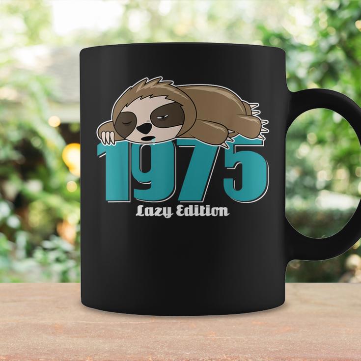 Sloth Birth Year 1975 Birthdayintage 1975 Tassen Geschenkideen