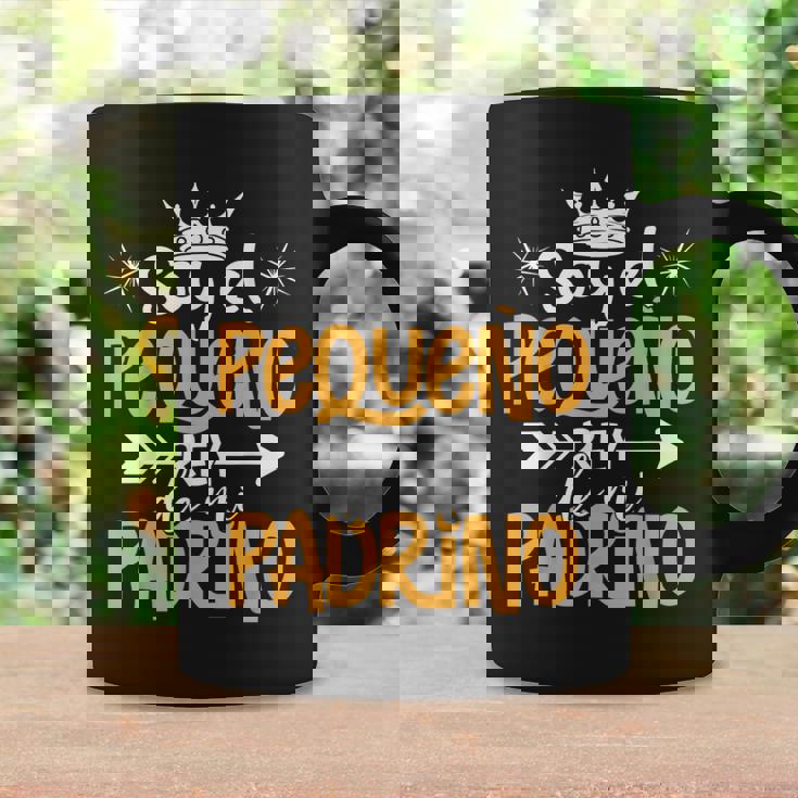 Soy El Pequeño Rey De Mi Padrino Ahijado Taza de café Ideas de regalos