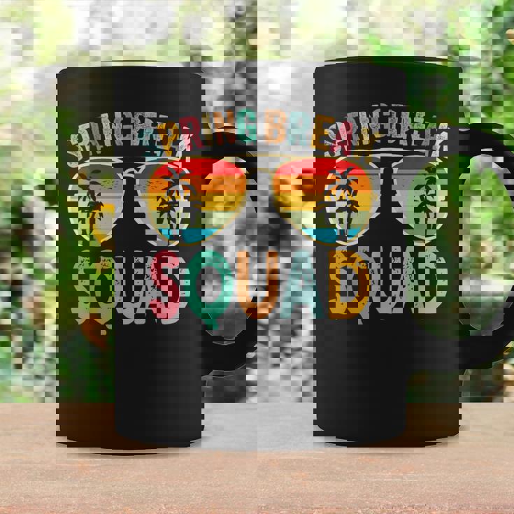 Spring Break Squad Vintage 2025 Florida Cool Sunglasses Coffee Mug Gifts ideas